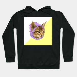 Hipster Kitty Hoodie